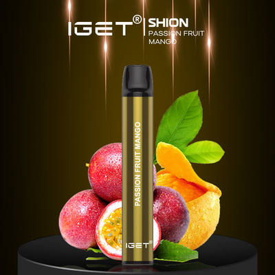 Dispositivo eliminabile del ghiaccio IGET SHION Vaping della cola, 600 sigarette su ordinazione del vapore dei soffi