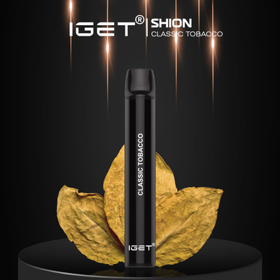 Soffi fertili 2.4ml Iget Shion della penna 600 di Nic Salt Disposable Vape Cbd del ghiaccio