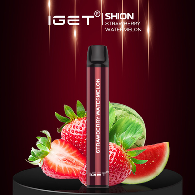 Soffi fertili 2.4ml Iget Shion della penna 600 di Nic Salt Disposable Vape Cbd del ghiaccio