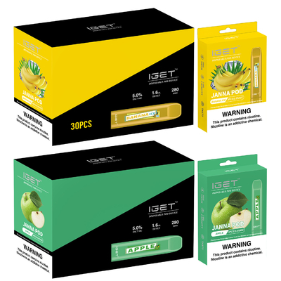 280mah Watermelom IGET Vape JANNA Vape Pen eliminabile 450 soffi