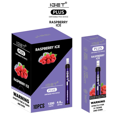 soffi eliminabili 4.8ml della sigaretta 1200 di 650mAh IGET Vape mini E