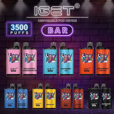 colori elettronici liquidi del baccello 13 della scimmia della sigaretta di 3500f Iget Antivari E
