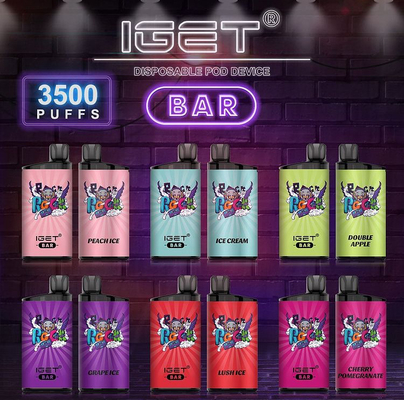 colori elettronici liquidi del baccello 13 della scimmia della sigaretta di 3500f Iget Antivari E