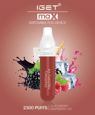 2300 il portatile eliminabile del baccello dei soffi 8.0ml IGET Vape ha colorato