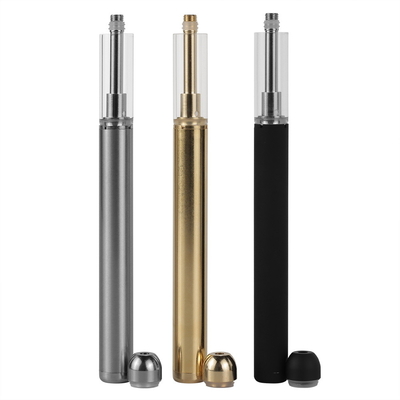 Punta rotonda D5-A 3.7v CBD ceramico Vape eliminabile Pen Empty del gocciolamento del metallo