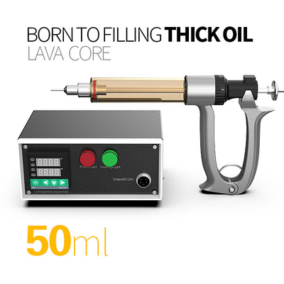 Pistola d'argento del materiale da otturazione della cartuccia del filo di 240V 50ml 510 per olio spesso