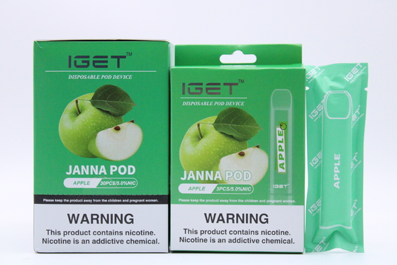 Baccelli eliminabili del nicotina del ghiaccio IGET Vape del litchi 450 soffi