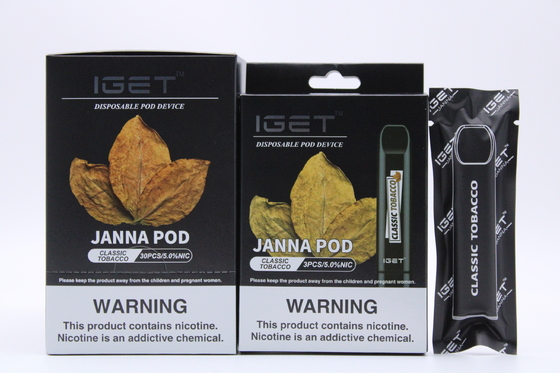 Baccelli eliminabili del nicotina del ghiaccio IGET Vape del litchi 450 soffi