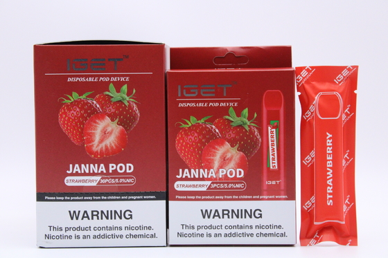Baccelli eliminabili del nicotina del ghiaccio IGET Vape del litchi 450 soffi