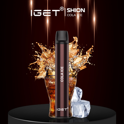 IGET originale SHION 600 soffia 2.4ml penna eliminabile di Vape di sapori della capacità 26