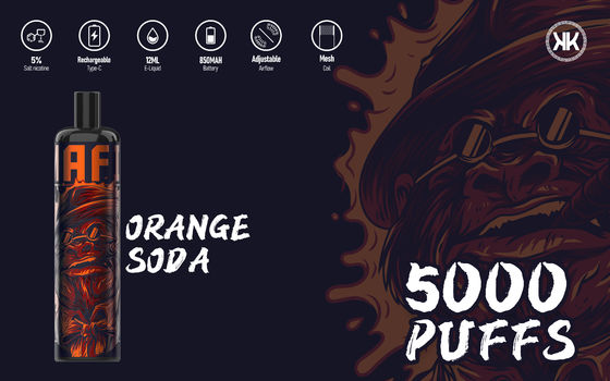 Energia liquida Vape eliminabile Pen Vaporizer del sistema Epod del baccello dei soffi della sigaretta 5000 di E