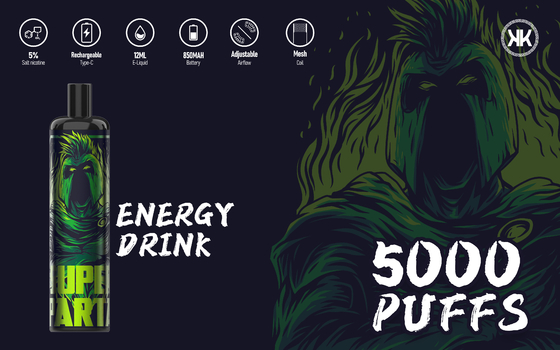 Soda arancio della sigaretta elettronica eliminabile ricaricabile di EPOD Vape 12ml