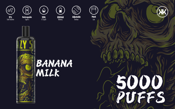 penna eliminabile del vaporizzatore di 5000Puffs 12ml, sigaretta elettronica di salute del mango EPOD