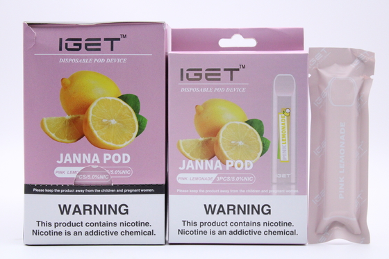 IGET originale JANNA Vape Pen 450 soffia sigaretta elettronica liquida di IGET E
