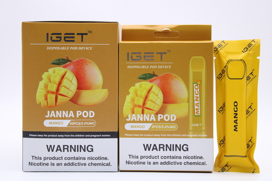 IGET originale JANNA Vape Pen 450 soffia sigaretta elettronica liquida di IGET E