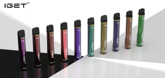Nicotina eliminabile Vape della batteria all'ingrosso della sigaretta IGET Vape IGET 1800 XXL 900mah