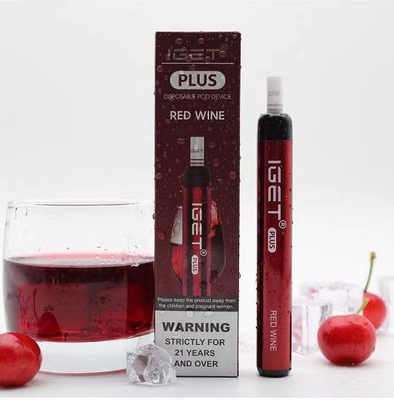 Sigaretta 100% di Authent Iget Iget E Iget più 1200 il nicotina dei soffi 4.8ML 5%