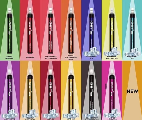 Penna originale di Vape del nicotina della batteria 6% di PIÙ 650mah della sigaretta IGET 1200 di 100% IGET