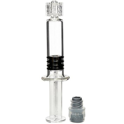 Siringa di vetro dell'olio di CBD THC DELTA8, siringa 1ml della serratura di IPlayecigs Luer