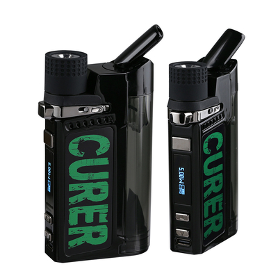 1500mAh CURER 3 in 1 vaporizzatore di Vape della cera, PCTG Herb Vaporizer Kit asciutto