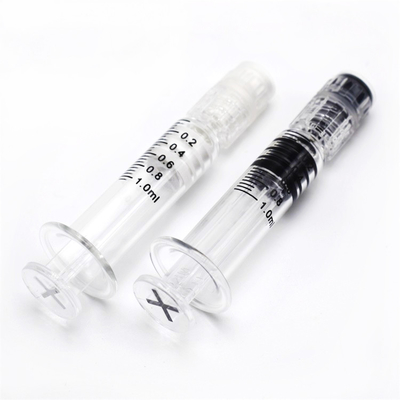 Siringa di vetro dell'olio di delta 8 di Cbd del distillato del grado medico con l'ago 0.5ml