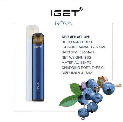 Dispositivo d'avviamento originale Kit In Stock di Vape del nicotina di generi 6% della nova 3 di IGET Vape IGET