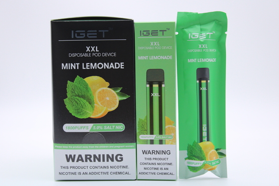 vape riempito eliminabile del baccello del sale del NIC del vape di alta qualità della penna del baccello del vape eliminabile del baccello
