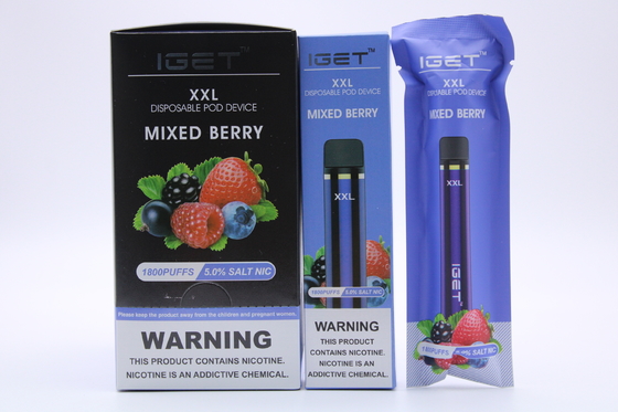 vape riempito eliminabile del baccello del sale del NIC del vape di alta qualità della penna del baccello del vape eliminabile del baccello
