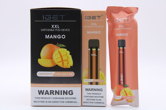 Il sale all'ingrosso del NIC della porcellana ha chiuso il baccello del vape dello starter kit del vape del sistema
