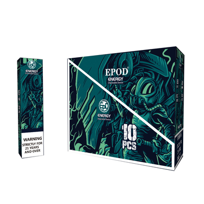 I generi di energia 12 di EPOD colorano i soffi eliminabili 12ML della penna 5000 di Vape ricaricabili