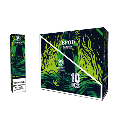 I generi di energia 12 di EPOD colorano i soffi eliminabili 12ML della penna 5000 di Vape ricaricabili