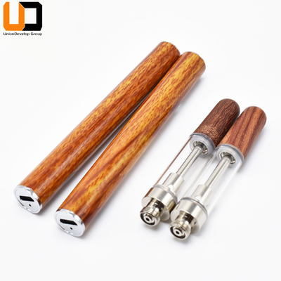 Vetro di legno di punte della bobina 0.5ml 1ml CBD Vape della cartuccia del sistema ceramico del baccello