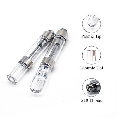 Atomizzatore ceramico verticale della cartuccia di 1.4ohm 0.45ml CBD Vape