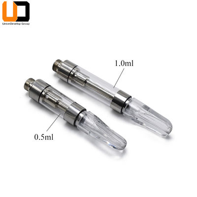 Bobina ceramica di punta 510 dell'OEM della cartuccia di plastica del filo 0.92ml CBD Vape