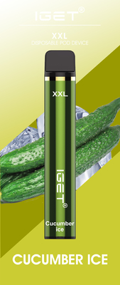 Sapori eliminabili eliminabili di XXL 1800f 7.0ml IGET Vape i 30 fumano la penna