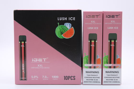 Baccello riutilizzabile Anti-colante del sistema che fuma la penna 1800 di IGET XXL Vape