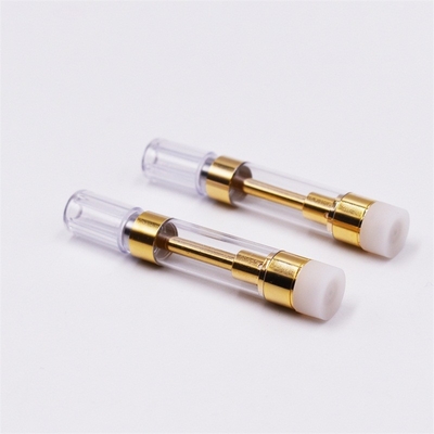 Nessun carro armato di vetro colante di Pyrex su ordinazione qualsiasi cartuccia di riscaldamento del vape dell'olio del cbd della bobina ceramica del filo di capacità 510