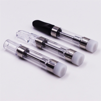 Nessun carro armato di vetro colante di Pyrex su ordinazione qualsiasi cartuccia di riscaldamento del vape dell'olio del cbd della bobina ceramica del filo di capacità 510