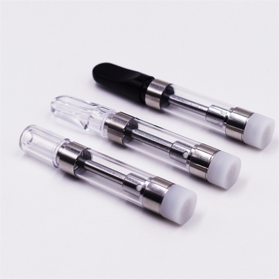 Nessun carro armato di vetro colante di Pyrex su ordinazione qualsiasi cartuccia di riscaldamento del vape dell'olio del cbd della bobina ceramica del filo di capacità 510