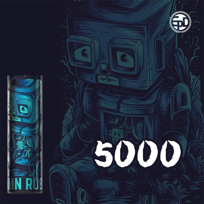 12 soffi della penna 5000 di Vape di energia di Epod del sale del nicotina di sapori 5% eliminabili