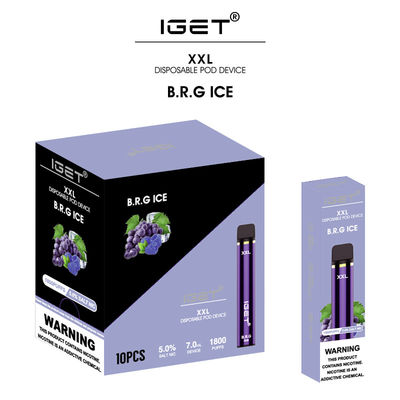 Baccello variopinto IGET XXL di Vape delle sigarette di Iget della batteria elettronica del dispositivo 950mAh