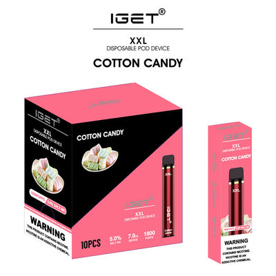 Baccello variopinto IGET XXL di Vape delle sigarette di Iget della batteria elettronica del dispositivo 950mAh