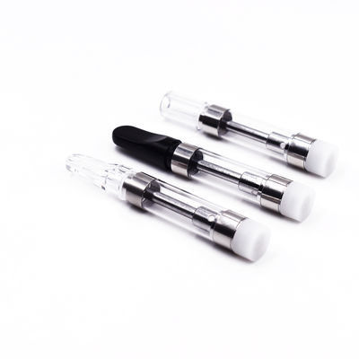 Olio spesso di punta 510 del filo della cartuccia 1.0/0.5ml del carro armato di vetro di capacità della cartuccia di plastica di Vape