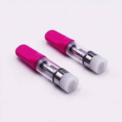 Cartuccia su ordinazione colante del vape di logo 510 della prova della cartuccia 0.5ml 1ml della bobina ceramica vuota senza piombo del carro armato di vetro