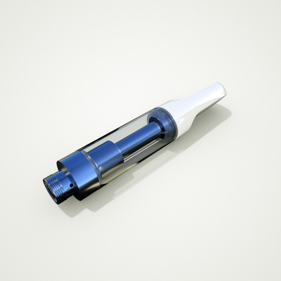 Cartuccia su ordinazione colante del vape di logo 510 della prova della cartuccia 0.5ml 1ml della bobina ceramica vuota senza piombo del carro armato di vetro