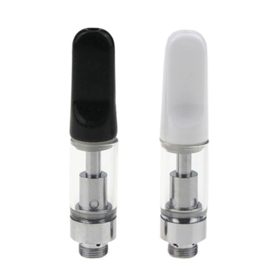 510 cartuccia su ordinazione dell'olio di delta 8 del carro armato di vetro di logo 0.5ml 1ml di Vape del filo dei carretti dell'olio senza piombo ceramico di Cbd