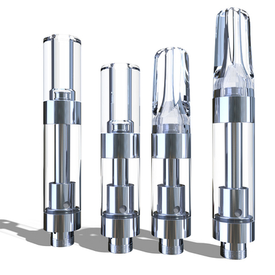 Introduca il carro armato vuoto di punta di delta 8 di Vape della cartuccia 0.5ml 1ml della bobina della cartuccia ceramica eliminabile di plastica di Cbd