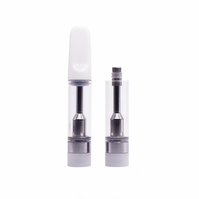 Cartuccia ceramica vuota all'ingrosso 316SS 0.5ml eliminabile 1ml del vape del thc del cbd della bobina e di punta