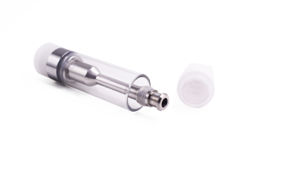 La mano bianca nera 2.3mm su ordinazione di logo 2.0mm introduce la cartuccia senza piombo 316SS di punta CBD Vape eliminabile