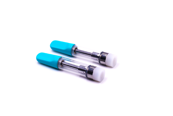 Cartuccia di plastica di punta 1ml della stampa CBD THC D8 dell'olio del giro piano su ordinazione del vaporizzatore